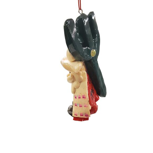 Southwestern Santa Christmas Ornaments Cactus Sombrero Sarape Santa Ornaments - Picture 3 of 12